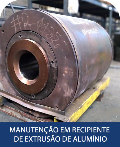 Manutenção Recipientes de Extrusão